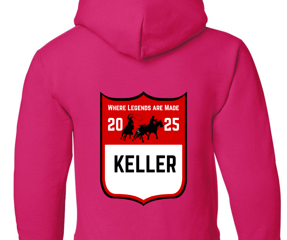 Youth Customized 2025 Rockin' N Ranch Rodeo Hoodie - Gildan Heavy Blend™