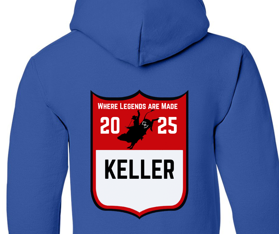 Youth Customized 2025 Rockin' N Ranch Rodeo Hoodie - Gildan Heavy Blend™
