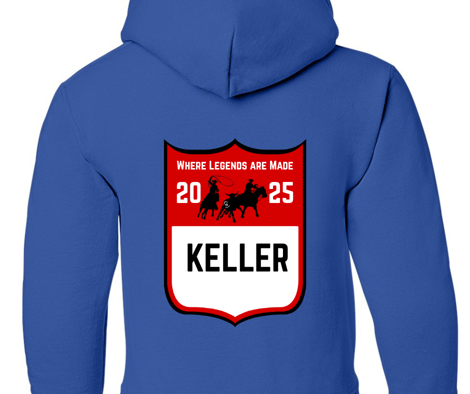 Youth Customized 2025 Rockin' N Ranch Rodeo Hoodie - Gildan Heavy Blend™
