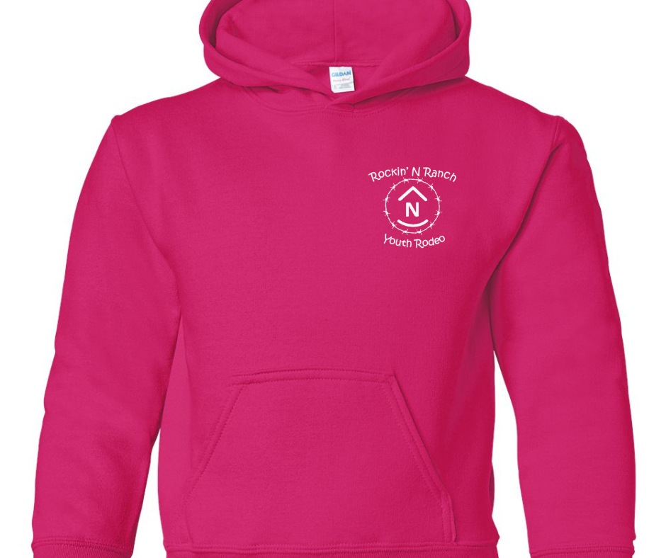 Youth Customized 2025 Rockin' N Ranch Rodeo Hoodie - Gildan Heavy Blend™