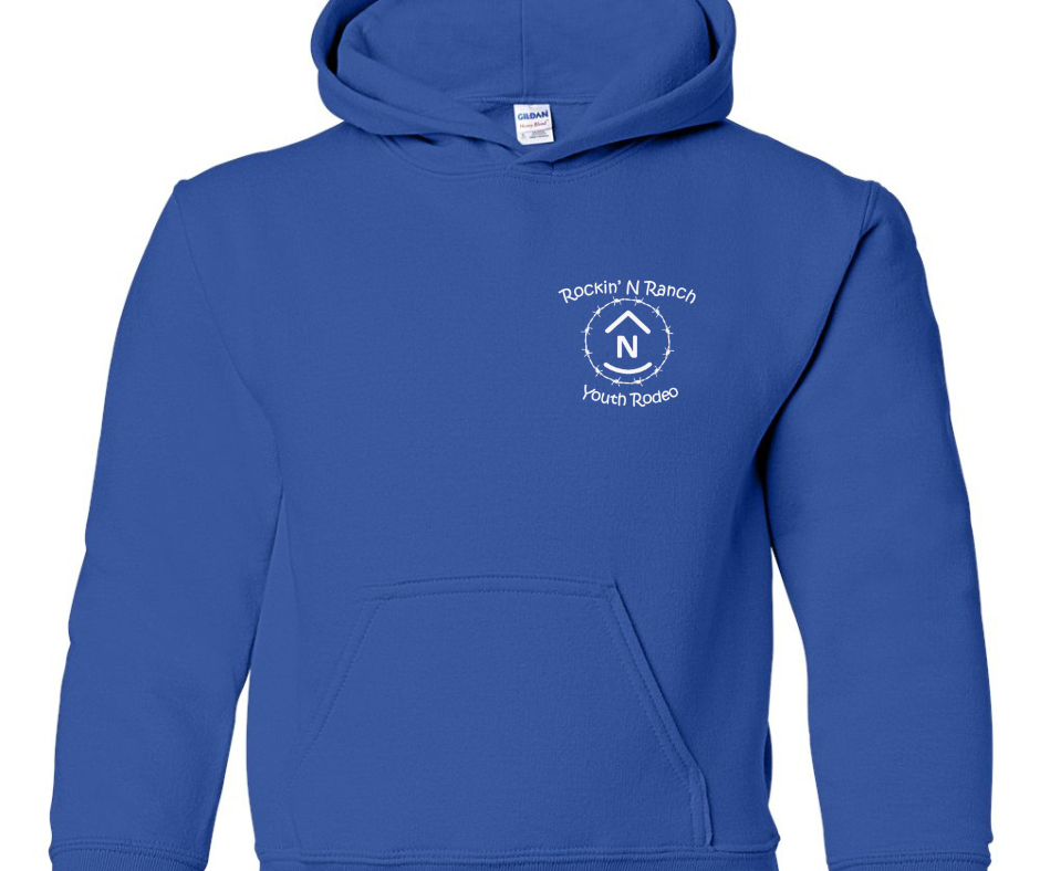 Youth Customized 2025 Rockin' N Ranch Rodeo Hoodie - Gildan Heavy Blend™