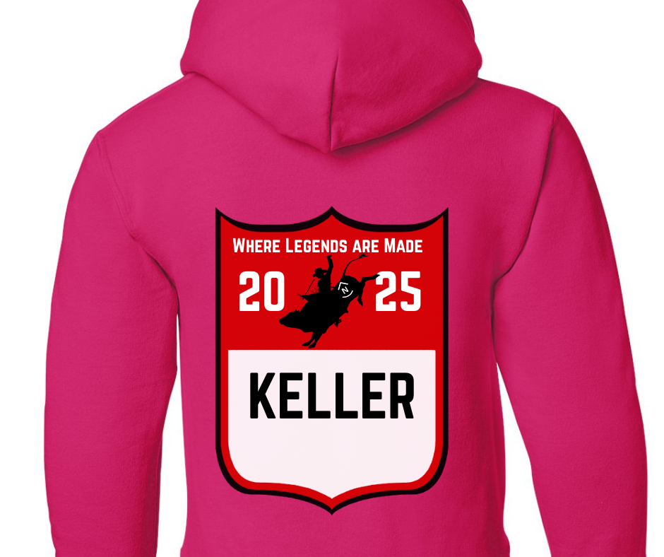 Youth Customized 2025 Rockin' N Ranch Rodeo Hoodie - Gildan Heavy Blend™