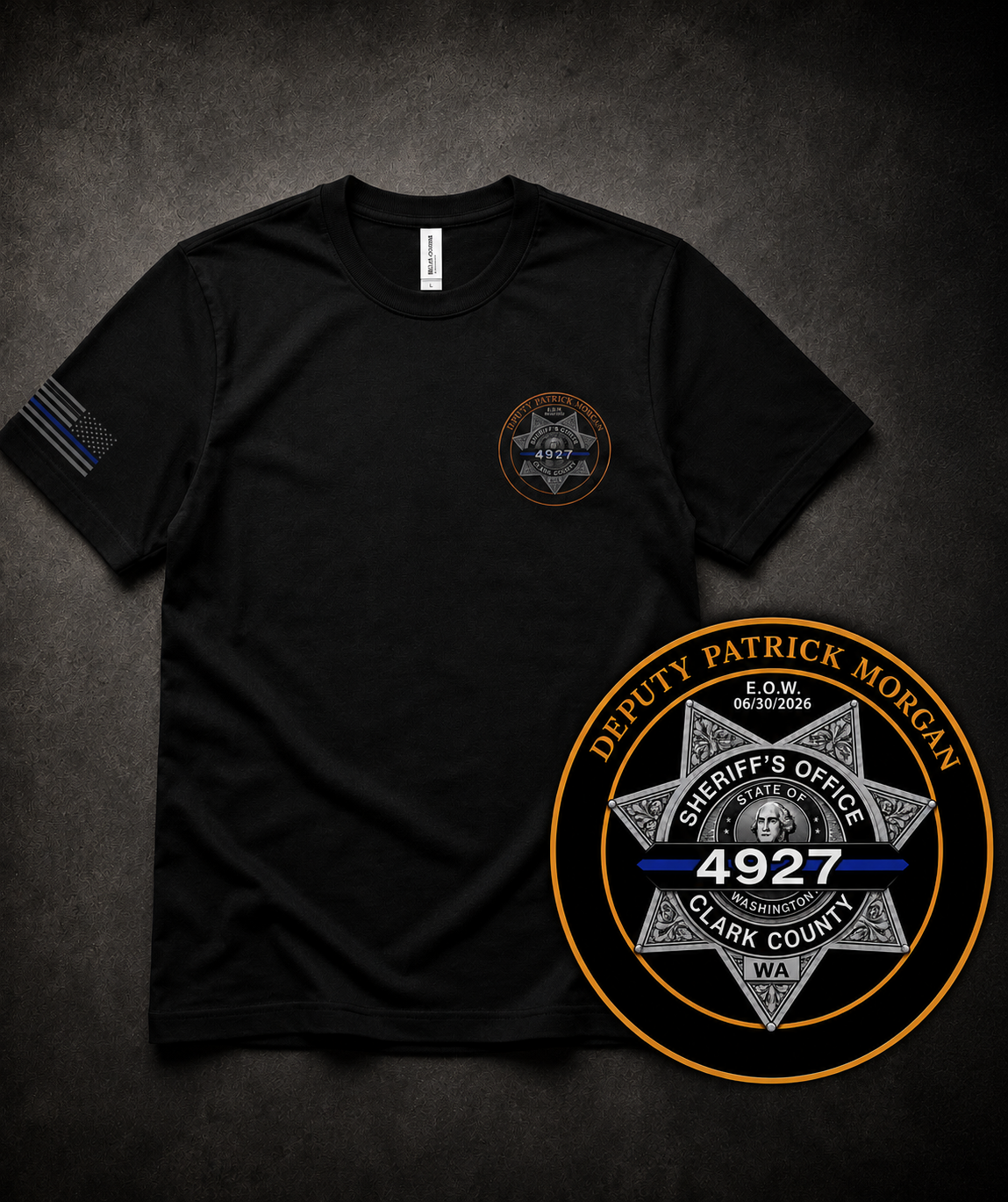 Deputy Patrick Morgan Memorial T-Shirt