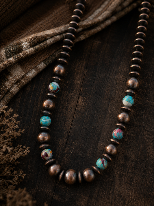 Copper Creek Statement Necklace