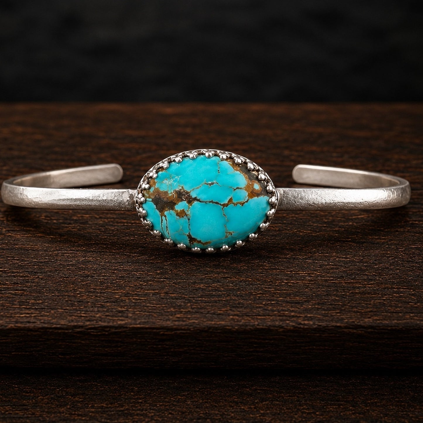 The Juniper Gulch Cuff - Kingman Turquoise
