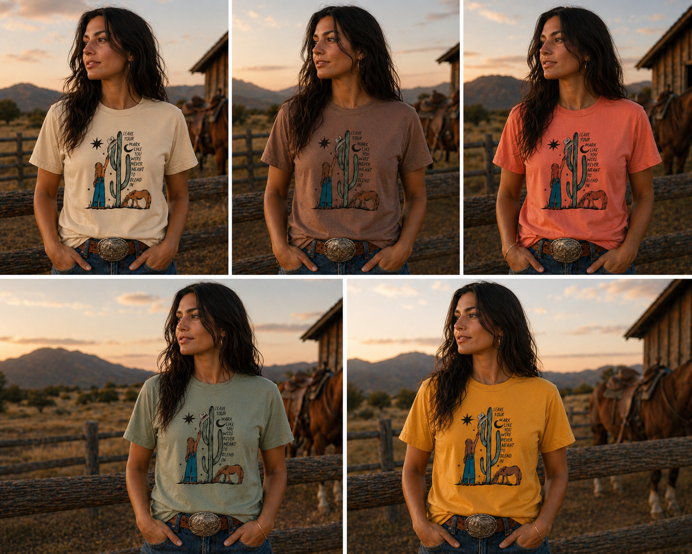 Exclusive Lauren Chaney Design - “Leave Your Mark”  Bella + Canvas T-Shirt