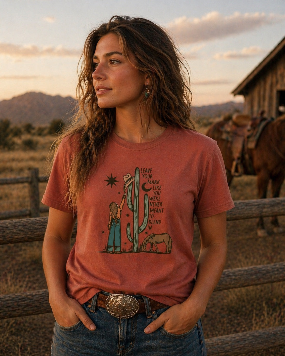 Exclusive Lauren Chaney Design - “Leave Your Mark”  Bella + Canvas T-Shirt