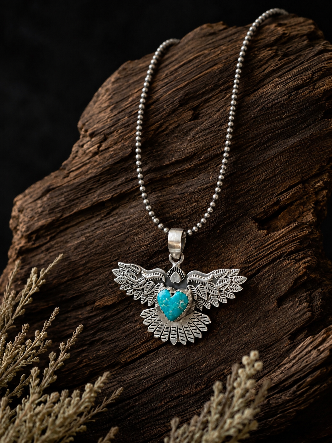 Wild Sky Thunderbird Necklace