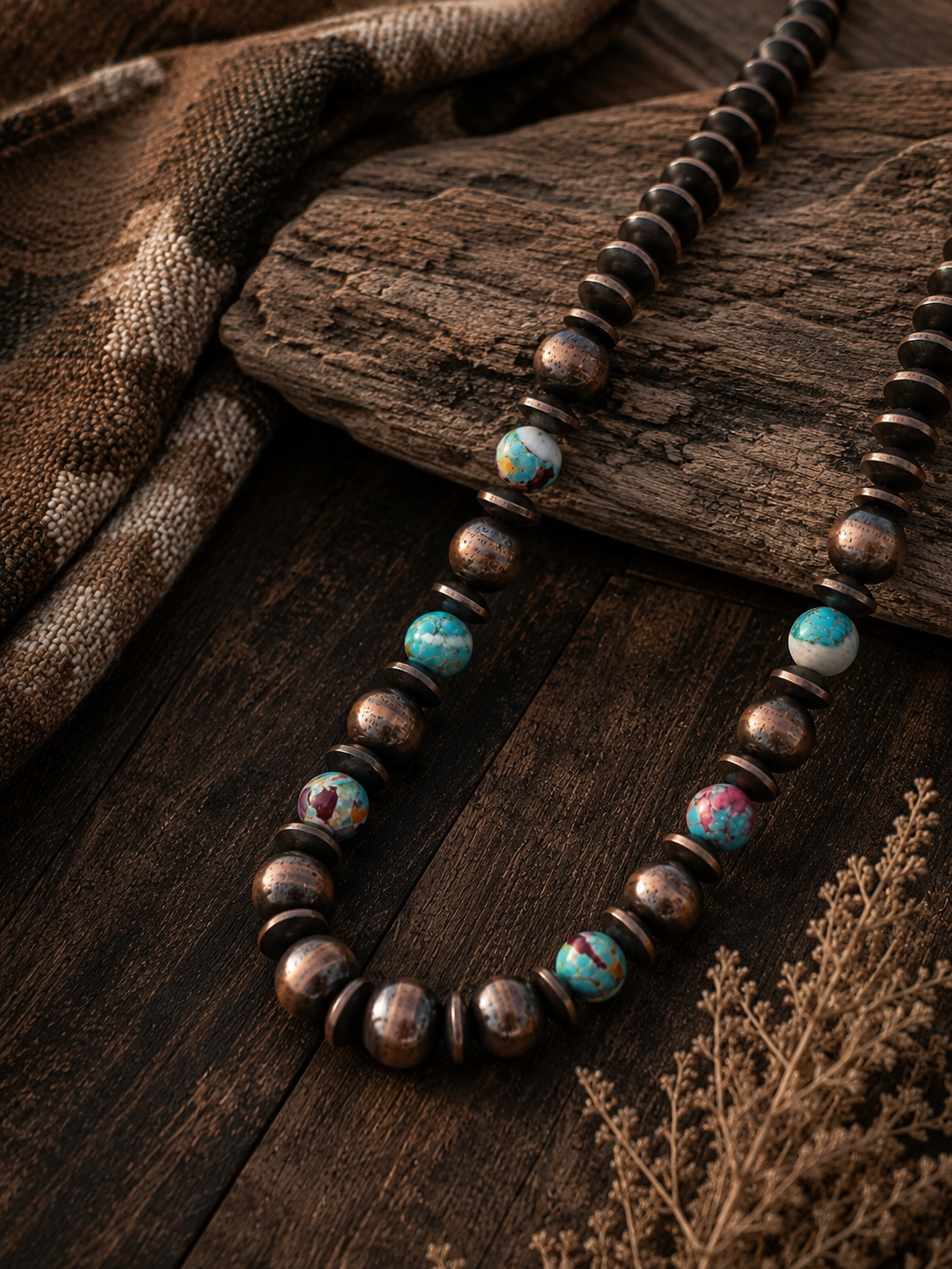 Copper Creek Statement Necklace