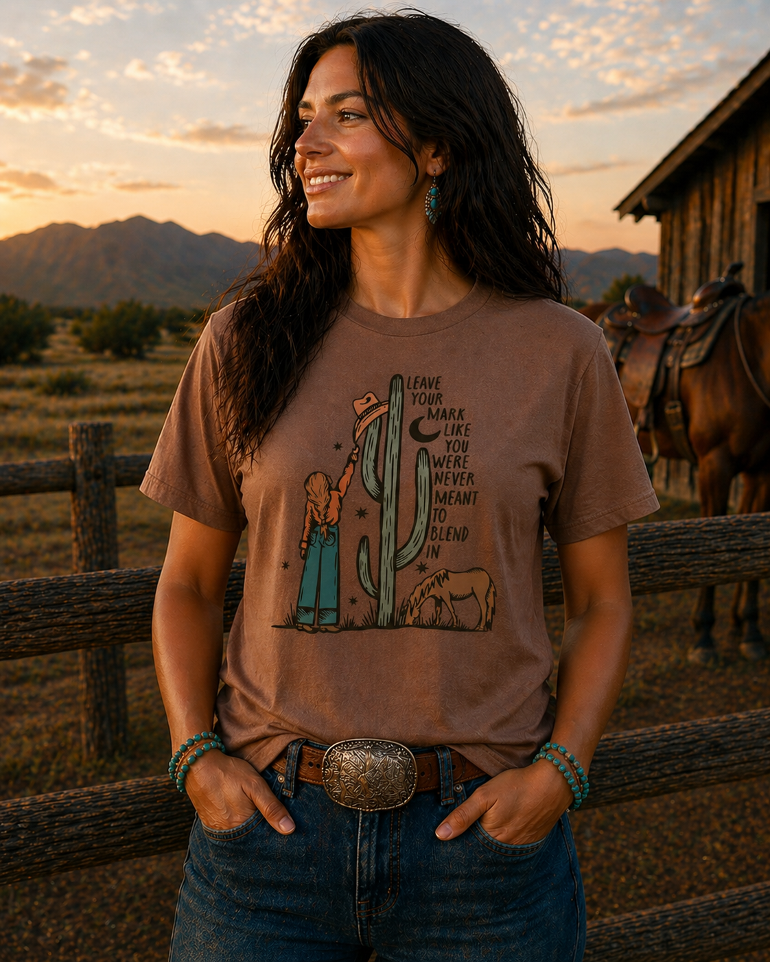 Exclusive Lauren Chaney Design - “Leave Your Mark”  Bella + Canvas T-Shirt