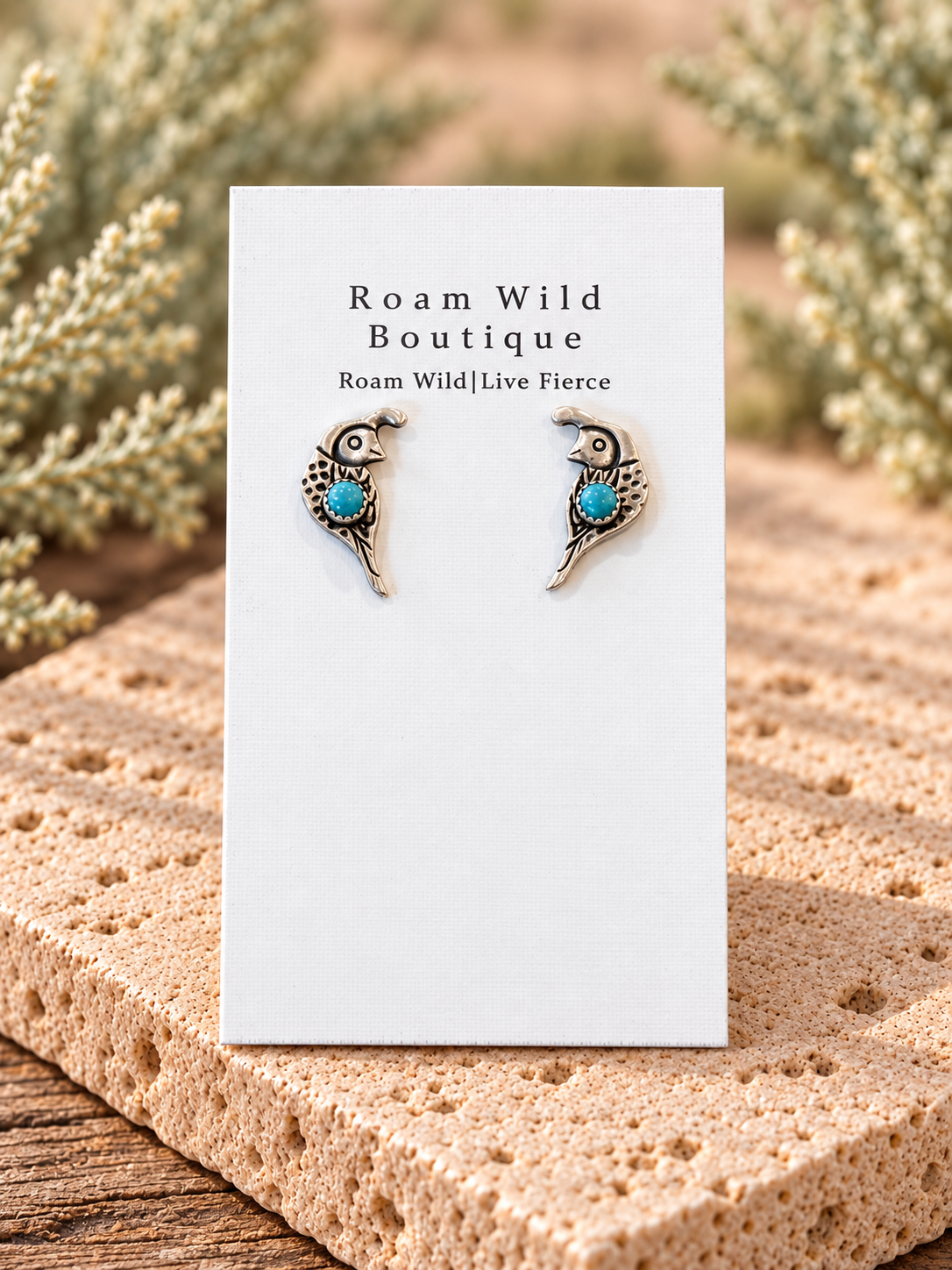 Desert Sage Quail Studs
