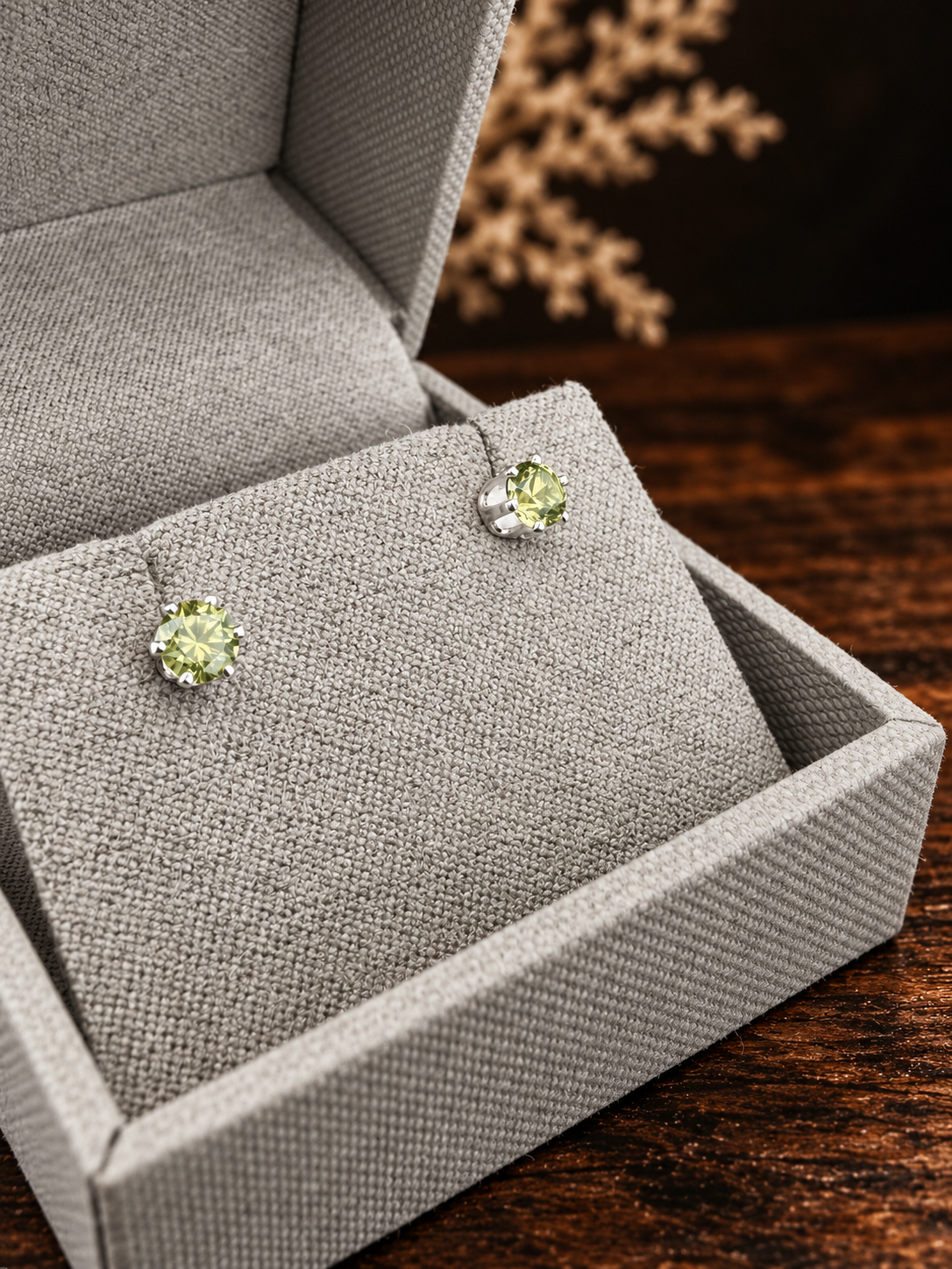 4mm Montana Sapphire Earrings | Genuine & Non-Heat Treated